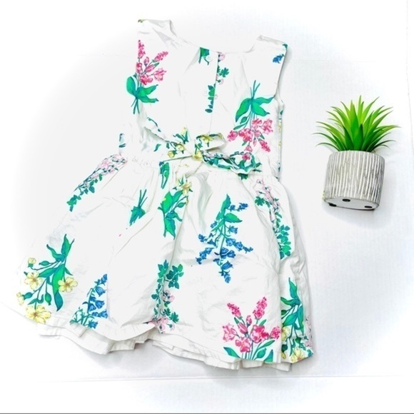 Carter’s Flower Bouquet Toddler Girl Easter Dress - Picture 7 of 7